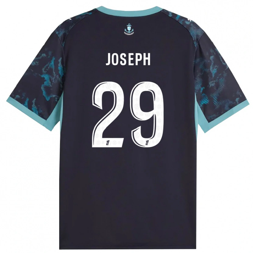 Danxen Män Darlina Joseph #29 Ljus Turkos Vit Svart Bortatröja Matchtröjor 2026/27 Tröjor T-Tröja