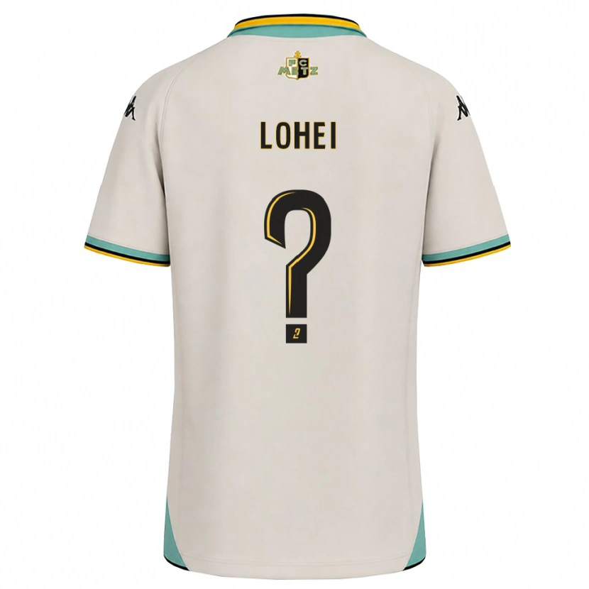 Danxen Män Fabio Lohei #0 Blommande Vit Svart Bortatröja Matchtröjor 2026/27 Tröjor T-Tröja