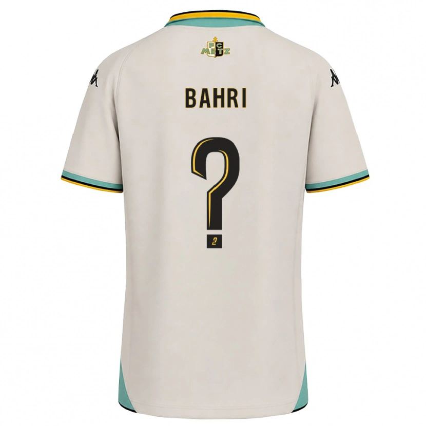 Danxen Män Wassim Bahri #0 Blommande Vit Svart Bortatröja Matchtröjor 2026/27 Tröjor T-Tröja