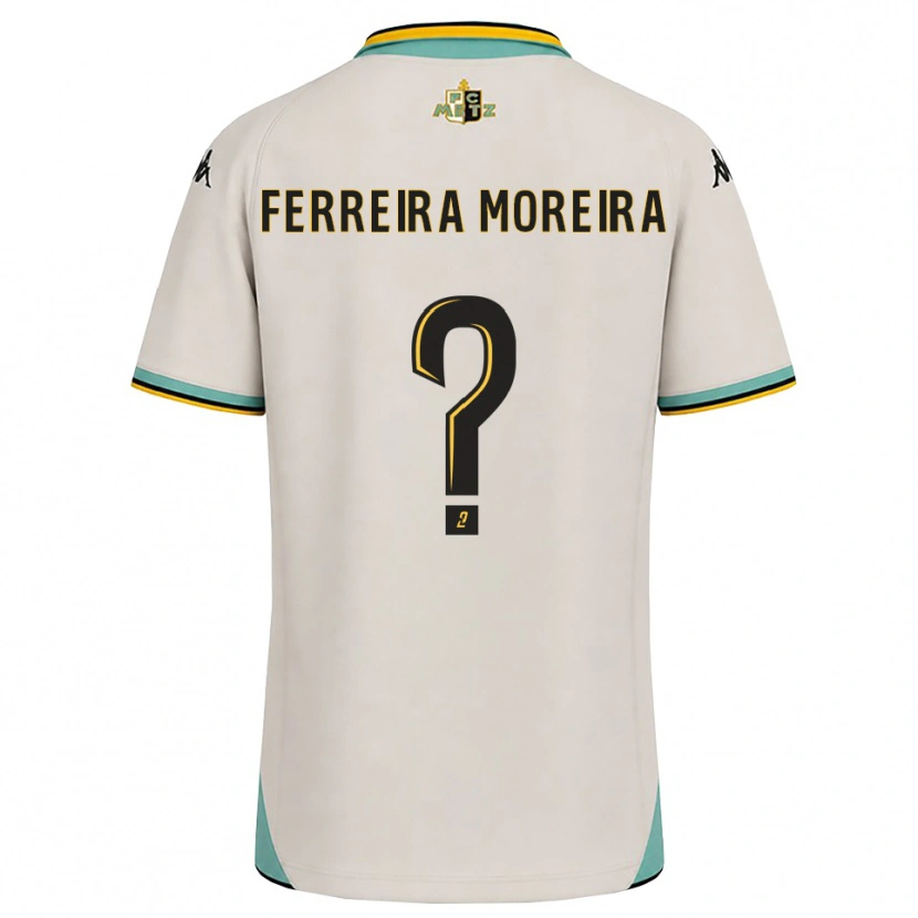 Danxen Män Ruben Ferreira Moreira #0 Blommande Vit Svart Bortatröja Matchtröjor 2026/27 Tröjor T-Tröja