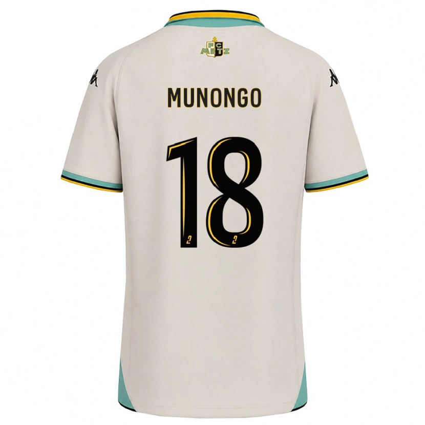 Danxen Män Believe Munongo #18 Blommande Vit Svart Bortatröja Matchtröjor 2026/27 Tröjor T-Tröja