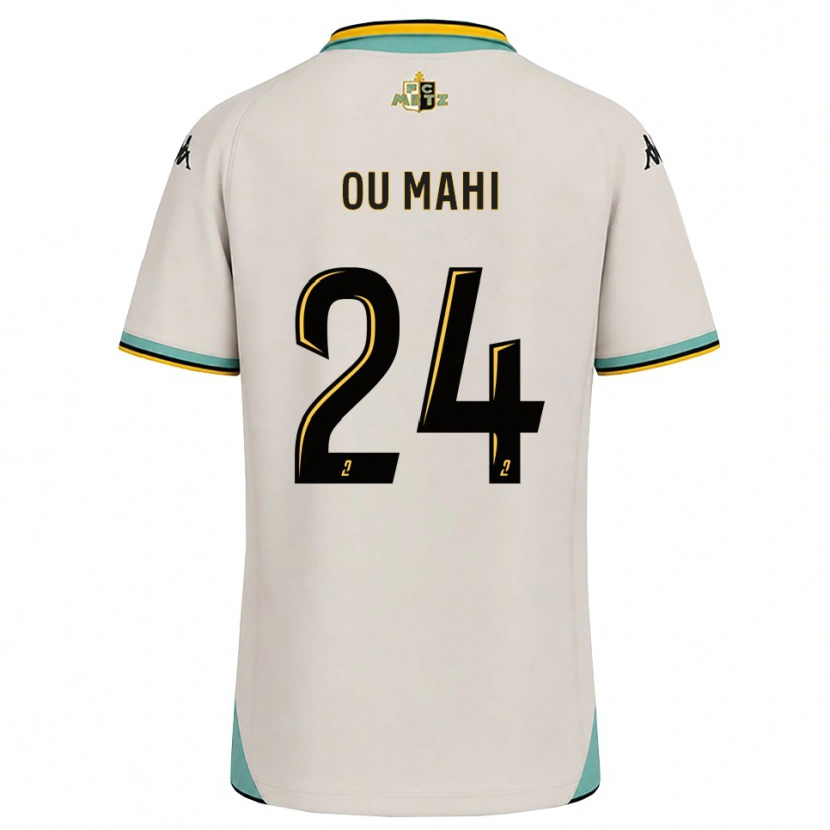 Danxen Män Inès Ou Mahi #24 Blommande Vit Svart Bortatröja Matchtröjor 2026/27 Tröjor T-Tröja