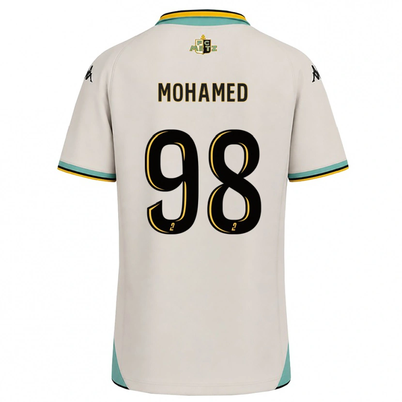 Danxen Män Idris Mohamed #98 Blommande Vit Svart Bortatröja Matchtröjor 2026/27 Tröjor T-Tröja