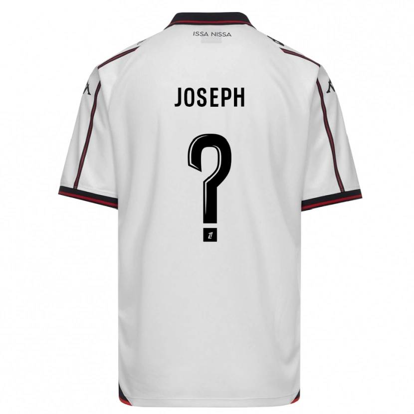 Danxen Män Sylvio Joseph #0 Svart Vit Bortatröja Matchtröjor 2026/27 Tröjor T-Tröja