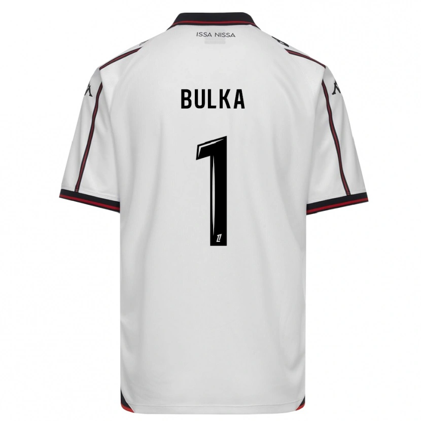 Danxen Män Marcin Bulka #1 Svart Vit Bortatröja Matchtröjor 2026/27 Tröjor T-Tröja