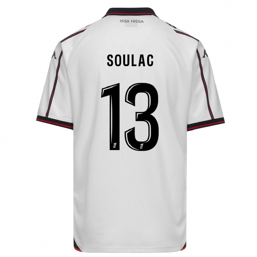 Danxen Män Anastasia Soulac #13 Svart Vit Bortatröja Matchtröjor 2026/27 Tröjor T-Tröja