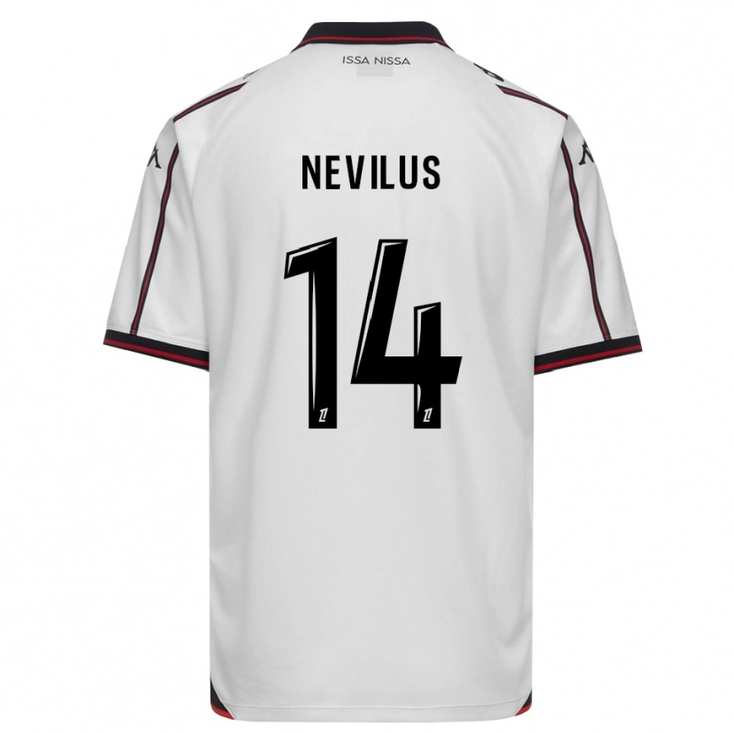 Danxen Män Anthonyo Nevilus #14 Svart Vit Bortatröja Matchtröjor 2026/27 Tröjor T-Tröja