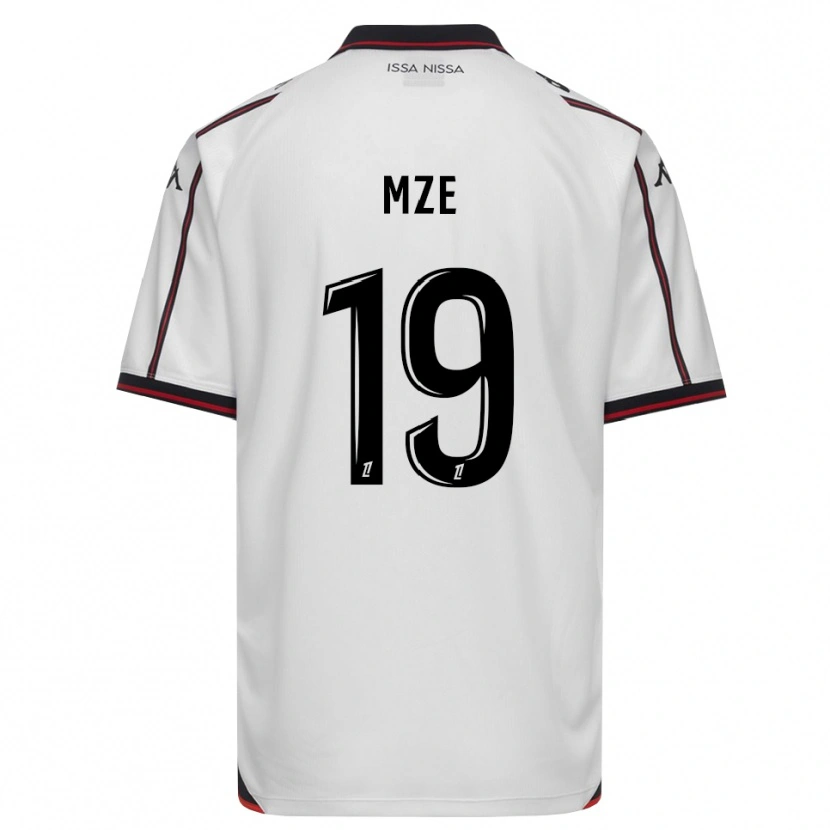 Danxen Män Yrma Mze Issa #19 Svart Vit Bortatröja Matchtröjor 2026/27 Tröjor T-Tröja