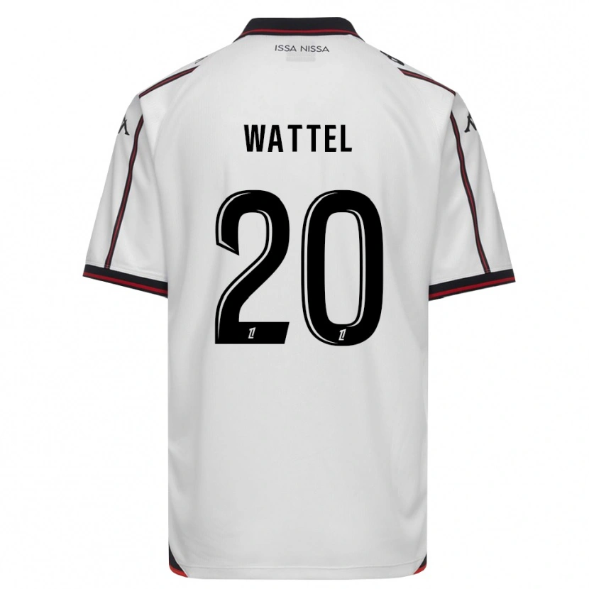 Danxen Män Sami Wattel #20 Svart Vit Bortatröja Matchtröjor 2026/27 Tröjor T-Tröja
