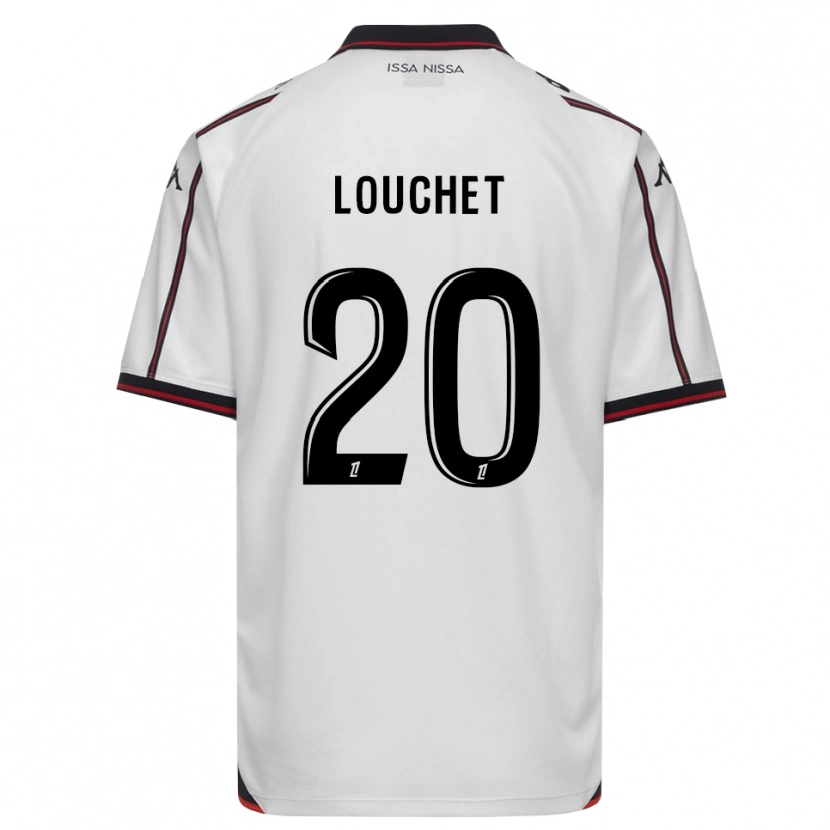 Danxen Män Tom Louchet #20 Svart Vit Bortatröja Matchtröjor 2026/27 Tröjor T-Tröja