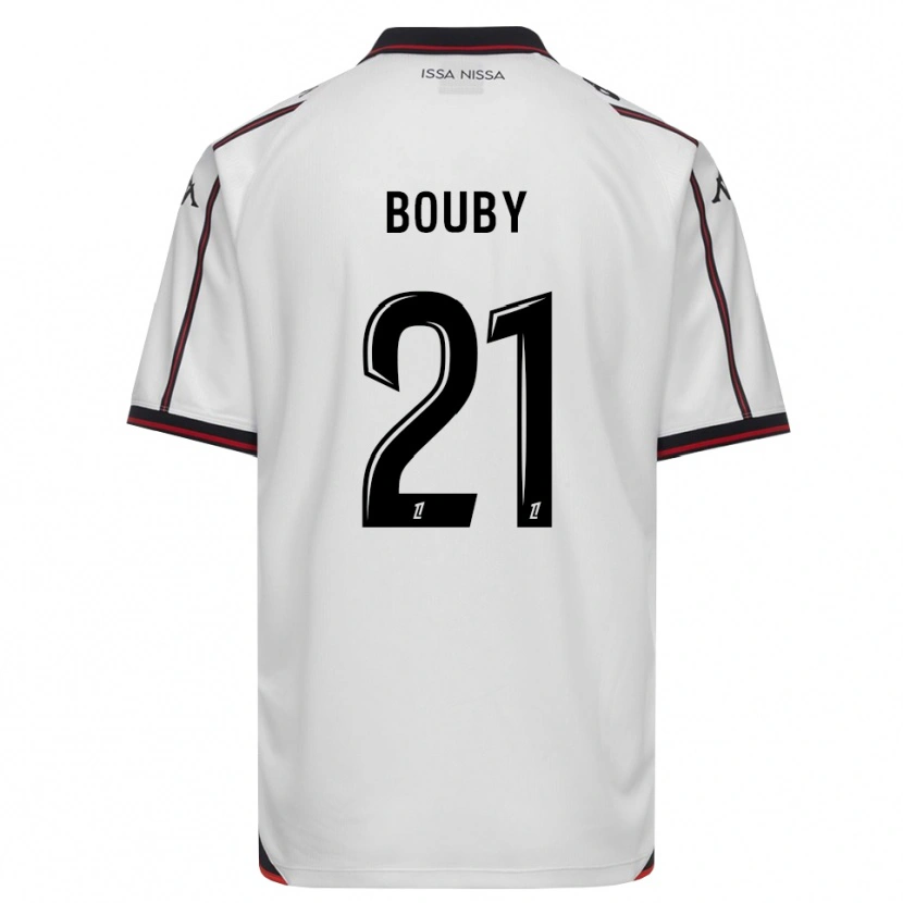 Danxen Män Coline Bouby #21 Svart Vit Bortatröja Matchtröjor 2026/27 Tröjor T-Tröja