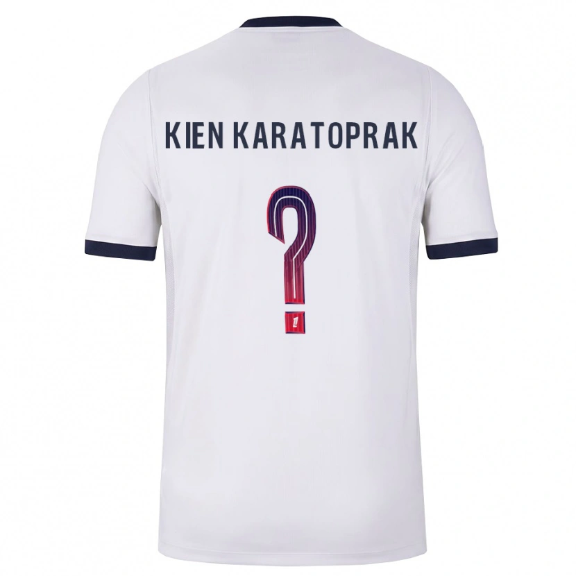 Danxen Män Kenan Kien Karatoprak #0 Vit Svart Röd Bortatröja Matchtröjor 2026/27 Tröjor T-Tröja