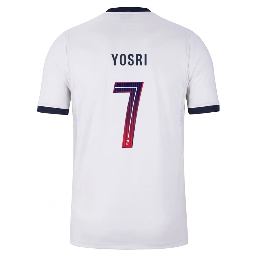 Danxen Män Bouzid Yosri #7 Vit Svart Röd Bortatröja Matchtröjor 2026/27 Tröjor T-Tröja