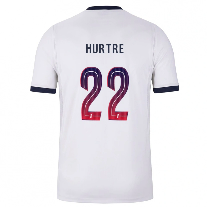 Danxen Män Oceane Hurtre #22 Vit Svart Röd Bortatröja Matchtröjor 2026/27 Tröjor T-Tröja