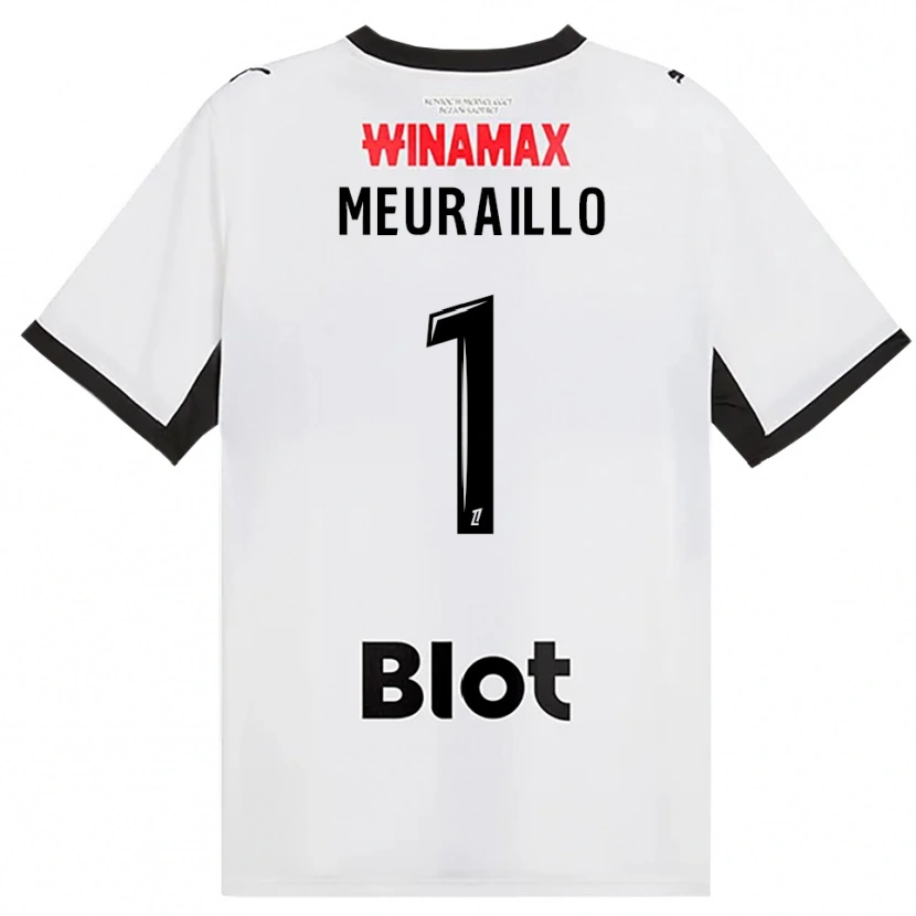 Danxen Män Thâo Mouapa Mwa Meuraillo #1 Svart Vit Röd Bortatröja Matchtröjor 2026/27 Tröjor T-Tröja