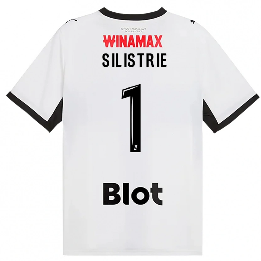 Danxen Män Mathys Silistrie #1 Svart Vit Röd Bortatröja Matchtröjor 2026/27 Tröjor T-Tröja
