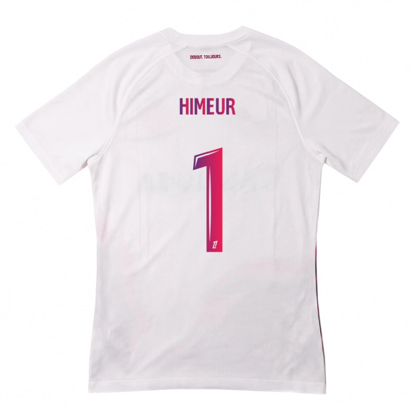 Danxen Män Thomas Himeur #1 Vit Rosa Lila Bortatröja Matchtröjor 2026/27 Tröjor T-Tröja