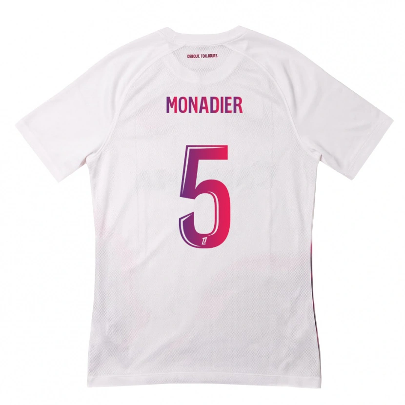 Danxen Män Pauline Monadier #5 Vit Rosa Lila Bortatröja Matchtröjor 2026/27 Tröjor T-Tröja