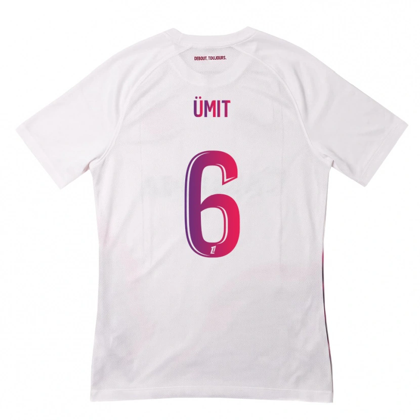 Danxen Män Ümit Akdağ #6 Vit Rosa Lila Bortatröja Matchtröjor 2026/27 Tröjor T-Tröja