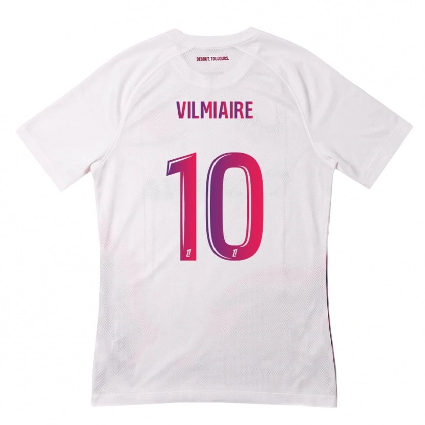Danxen Män Kelly Vilmiaire #10 Vit Rosa Lila Bortatröja Matchtröjor 2026/27 Tröjor T-Tröja