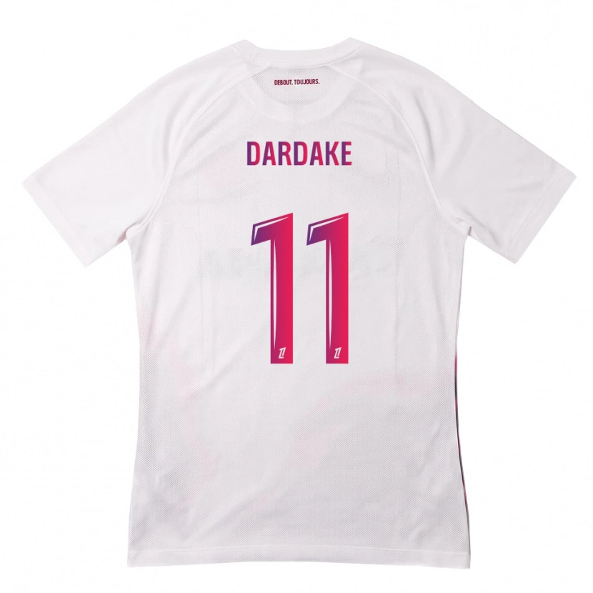 Danxen Män Wassim Dardake #11 Vit Rosa Lila Bortatröja Matchtröjor 2026/27 Tröjor T-Tröja