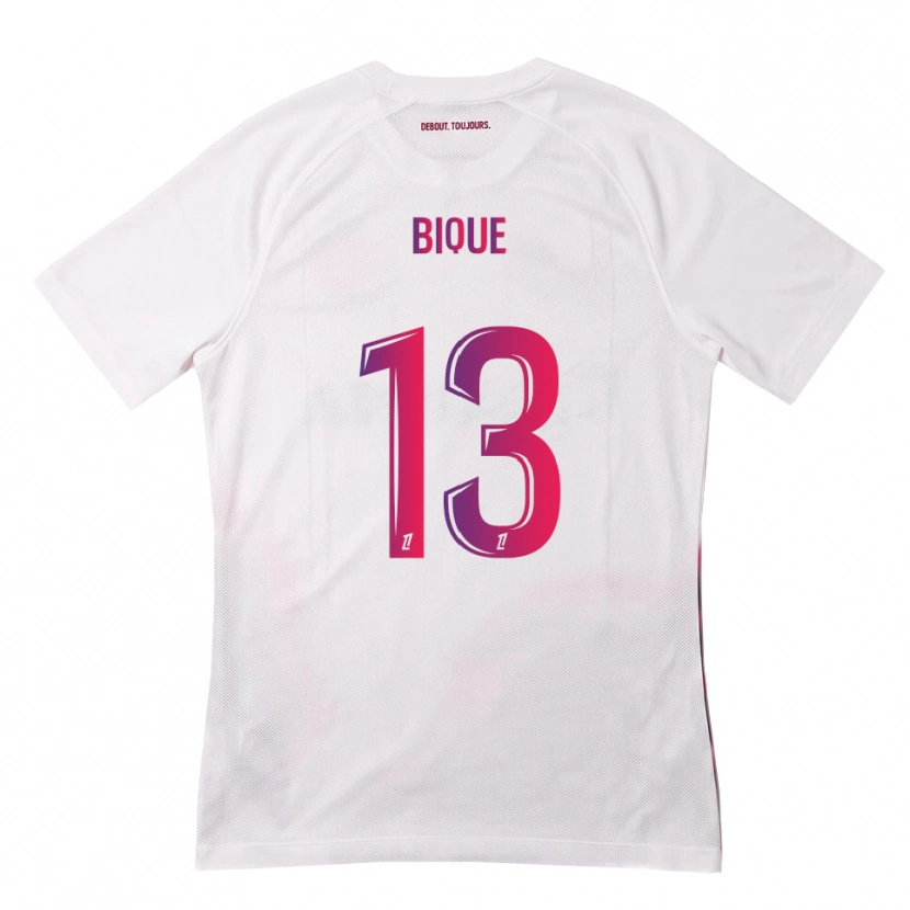 Danxen Män Darren Bique #13 Vit Rosa Lila Bortatröja Matchtröjor 2026/27 Tröjor T-Tröja