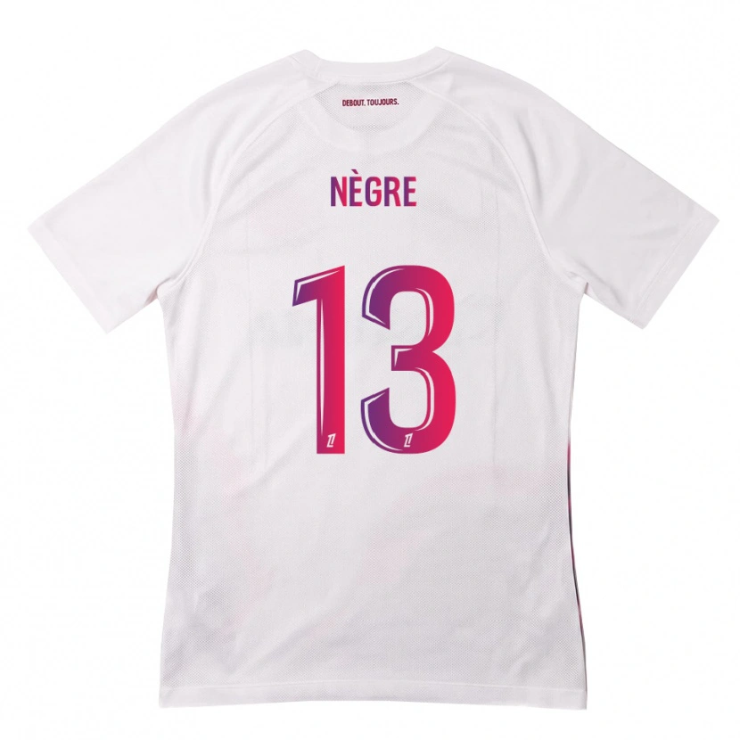 Danxen Män Thibo Nègre #13 Vit Rosa Lila Bortatröja Matchtröjor 2026/27 Tröjor T-Tröja