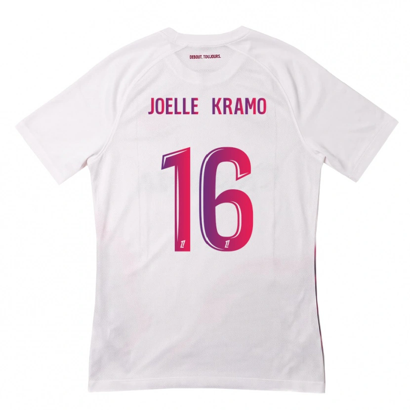 Danxen Män Marie Joelle Kramo #16 Vit Rosa Lila Bortatröja Matchtröjor 2026/27 Tröjor T-Tröja
