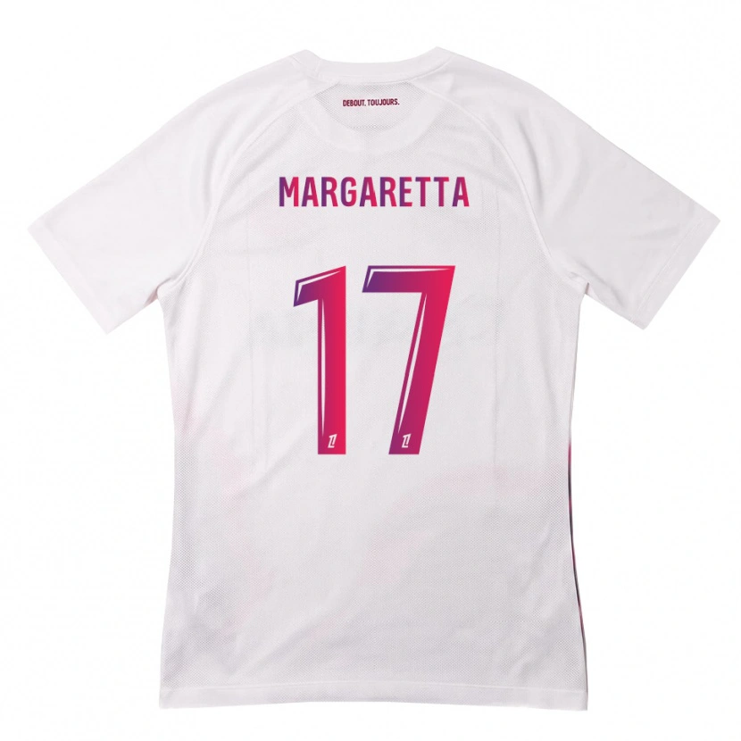 Danxen Män Jessica Margaretta #17 Vit Rosa Lila Bortatröja Matchtröjor 2026/27 Tröjor T-Tröja