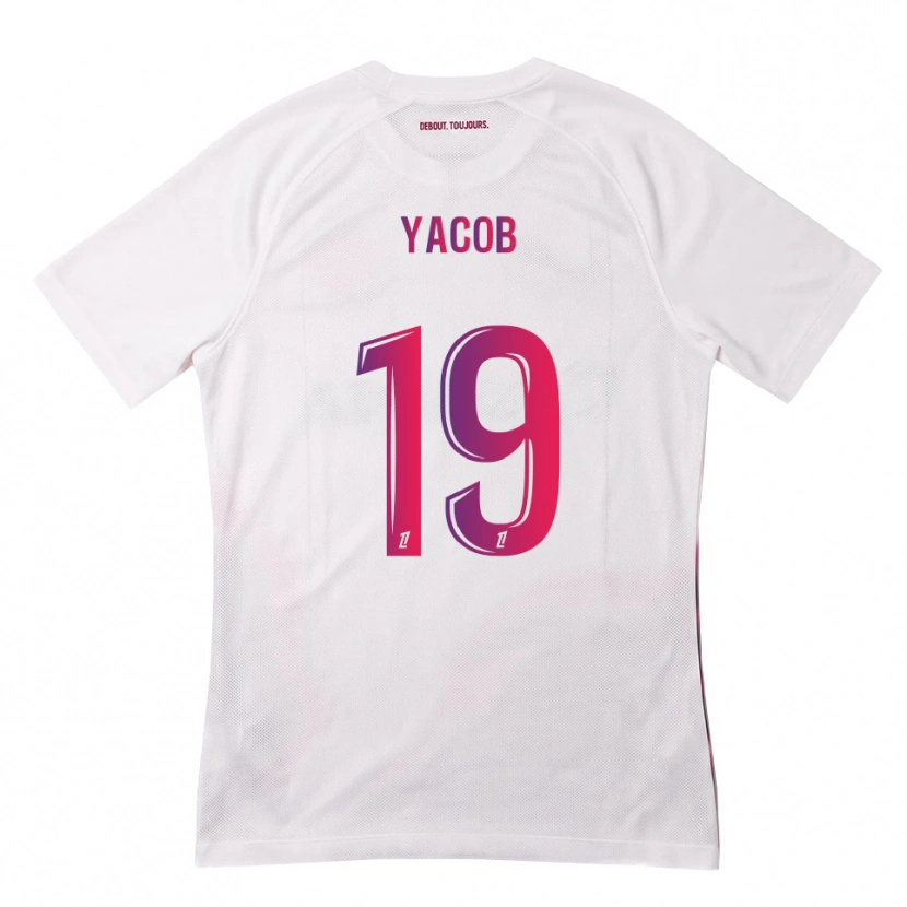 Danxen Män Ilana Yacob #19 Vit Rosa Lila Bortatröja Matchtröjor 2026/27 Tröjor T-Tröja