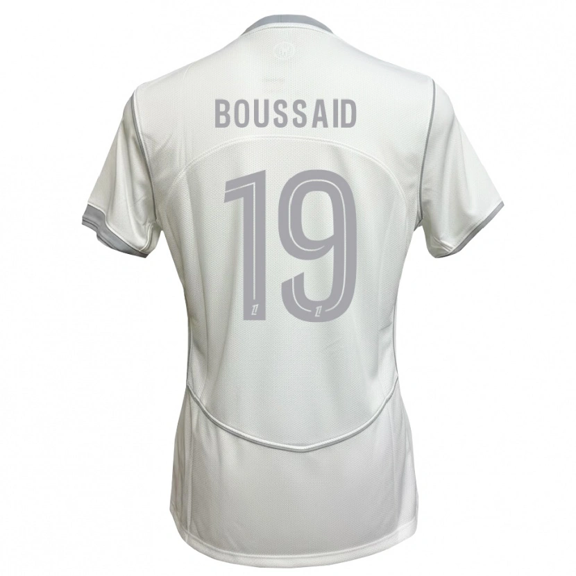 Danxen Män Willsem Boussaid #19 Vit Grå Bortatröja Matchtröjor 2026/27 Tröjor T-Tröja
