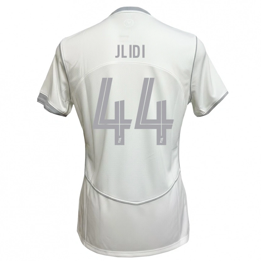 Danxen Män Yahia Jlidi #44 Vit Grå Bortatröja Matchtröjor 2026/27 Tröjor T-Tröja