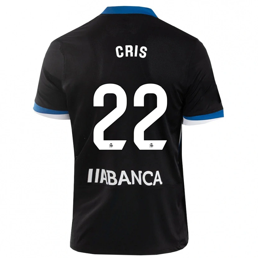Danxen Män Cris #22 Svart Blå Vit Bortatröja Matchtröjor 2026/27 Tröjor T-Tröja