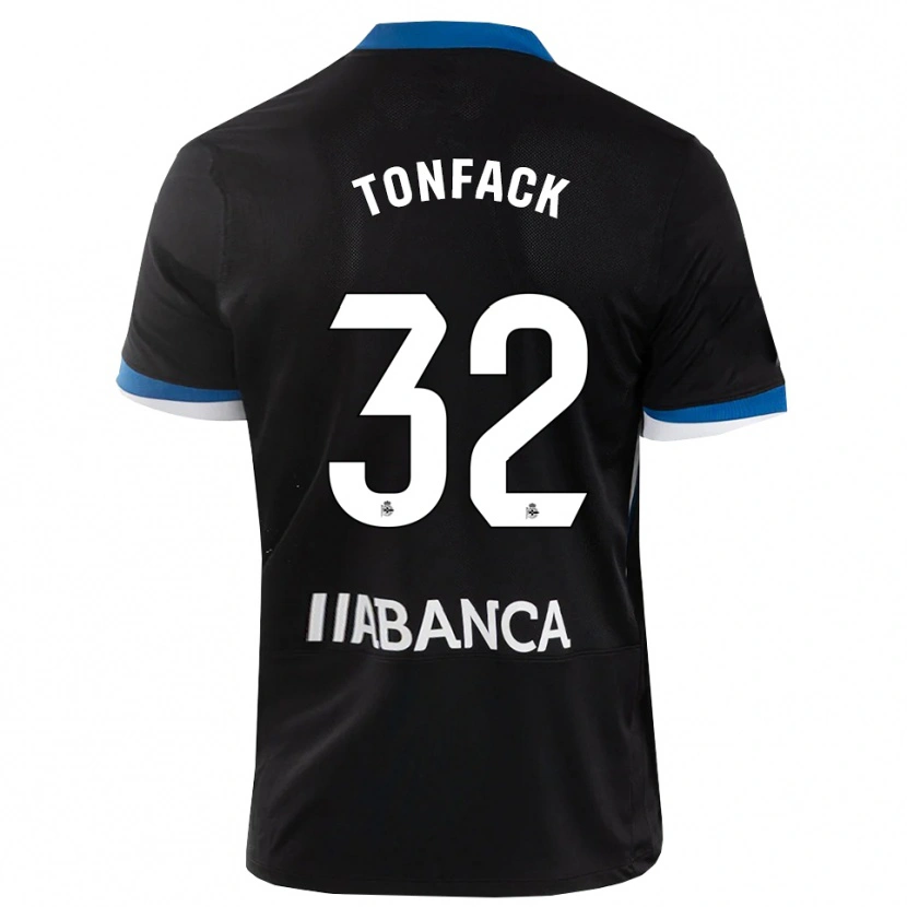 Danxen Män Bil Nsongo #32 Svart Blå Vit Bortatröja Matchtröjor 2026/27 Tröjor T-Tröja