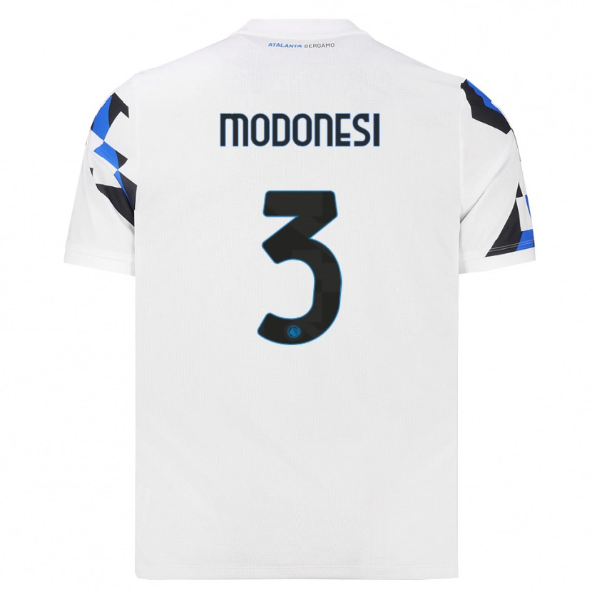 Danxen Män Giorgio Modonesi #3 Vit Röd Blå Bortatröja Matchtröjor 2026/27 Tröjor T-Tröja