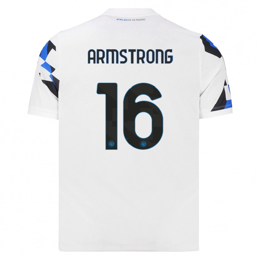 Danxen Män Daniel Armstrong #16 Vit Röd Blå Bortatröja Matchtröjor 2026/27 Tröjor T-Tröja