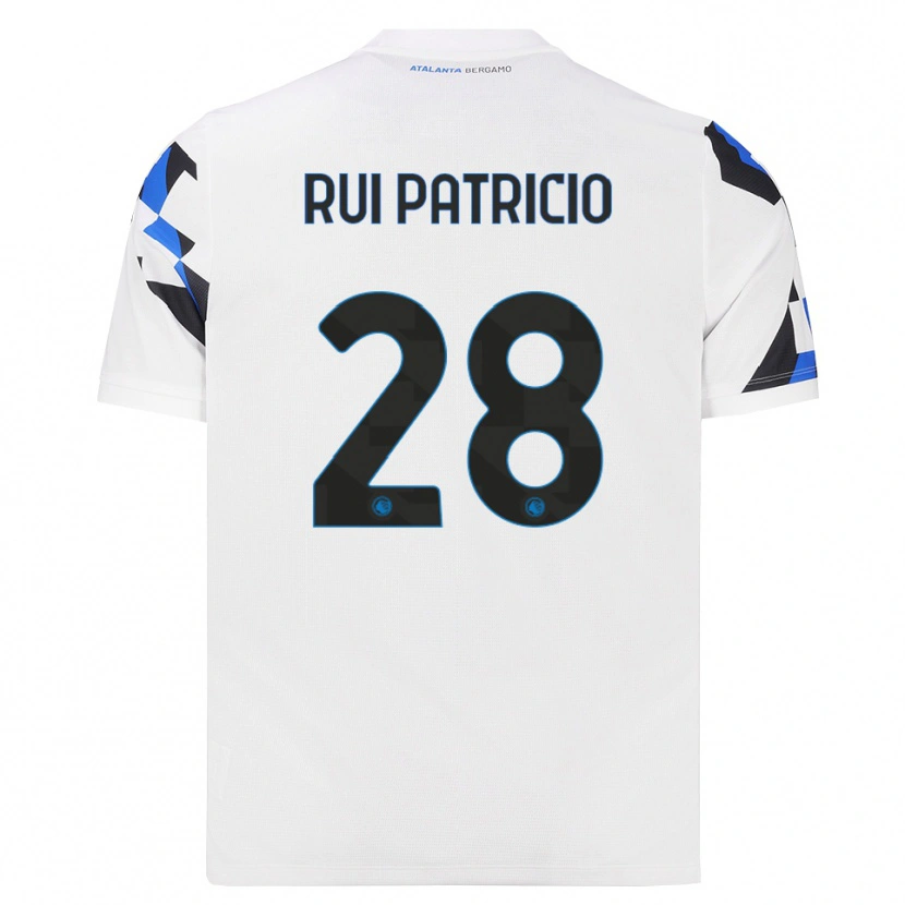 Danxen Män Rui Patricio #28 Vit Röd Blå Bortatröja Matchtröjor 2026/27 Tröjor T-Tröja