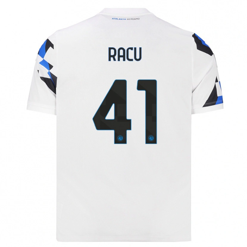 Danxen Män Andrei Racu #41 Vit Röd Blå Bortatröja Matchtröjor 2026/27 Tröjor T-Tröja