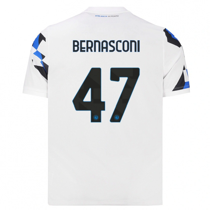 Danxen Män Lorenzo Bernasconi #47 Vit Röd Blå Bortatröja Matchtröjor 2026/27 Tröjor T-Tröja