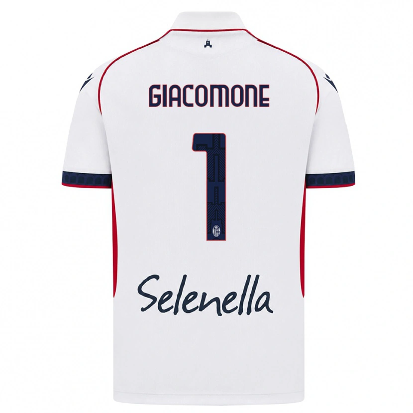 Danxen Män Giacomo Giacomone #1 Vit Röd Kunglig Blå Bortatröja Matchtröjor 2026/27 Tröjor T-Tröja