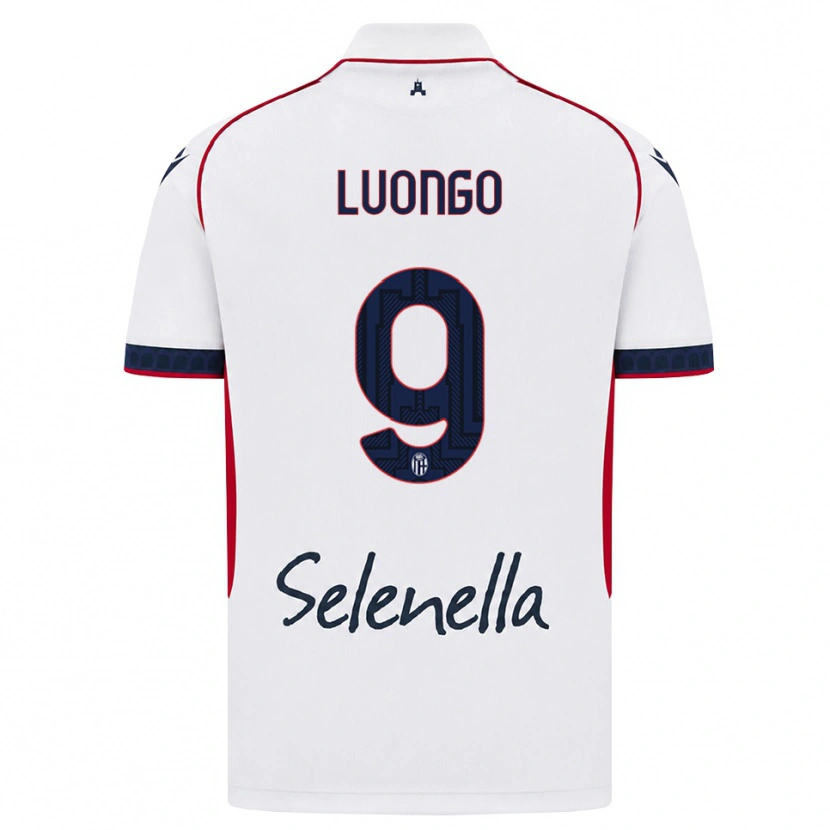 Danxen Män Francesco Luongo #9 Vit Röd Kunglig Blå Bortatröja Matchtröjor 2026/27 Tröjor T-Tröja