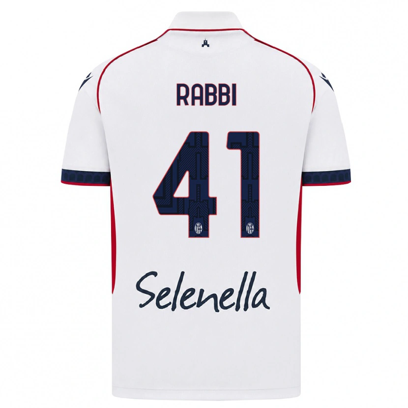Danxen Män Giovanni Rabbi #41 Vit Röd Kunglig Blå Bortatröja Matchtröjor 2026/27 Tröjor T-Tröja