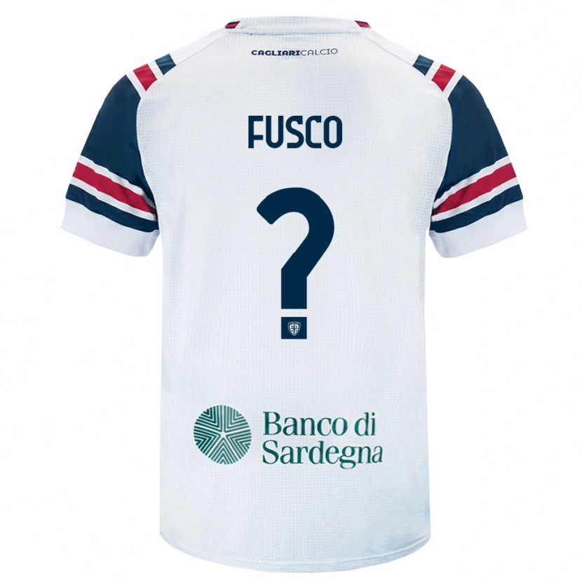 Danxen Män Antonio Fusco #0 Vit Röd Grön Bortatröja Matchtröjor 2026/27 Tröjor T-Tröja