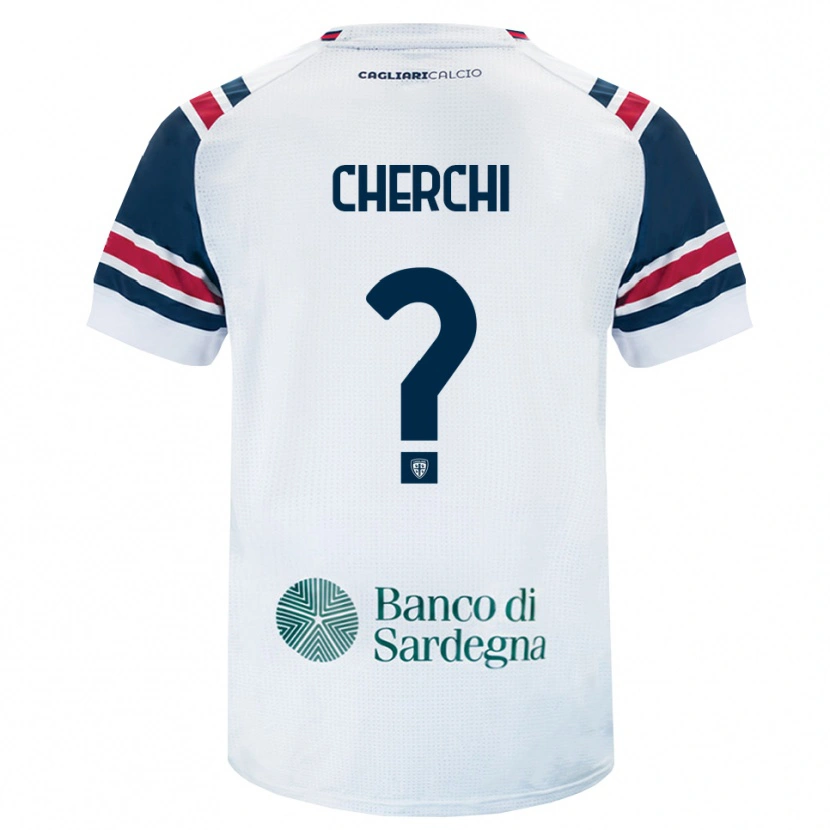 Danxen Män Filippo Cherchi #0 Vit Röd Grön Bortatröja Matchtröjor 2026/27 Tröjor T-Tröja