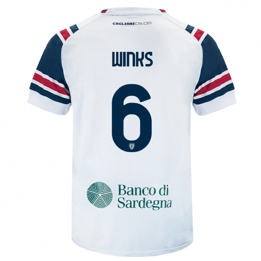 Danxen Män Harry Winks #6 Vit Röd Grön Bortatröja Matchtröjor 2026/27 Tröjor T-Tröja