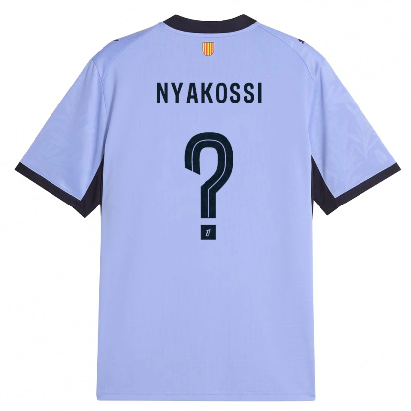 Danxen Män Roggerio Nyakossi #0 Lavendel Svart Tredjesatsen Matchtröjor 2026/27 Tröjor T-Tröja