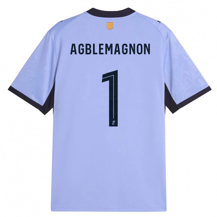 Danxen Män Jordan Agblemagnon #1 Lavendel Svart Tredjesatsen Matchtröjor 2026/27 Tröjor T-Tröja