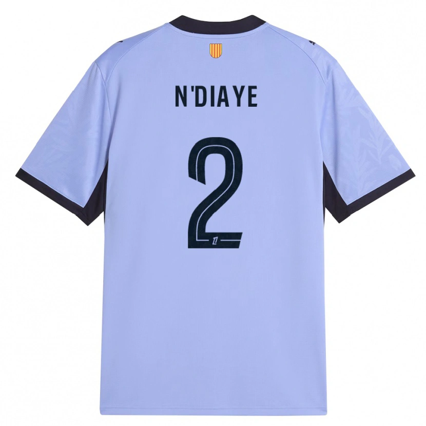 Danxen Män Osmane N'diaye #2 Lavendel Svart Tredjesatsen Matchtröjor 2026/27 Tröjor T-Tröja