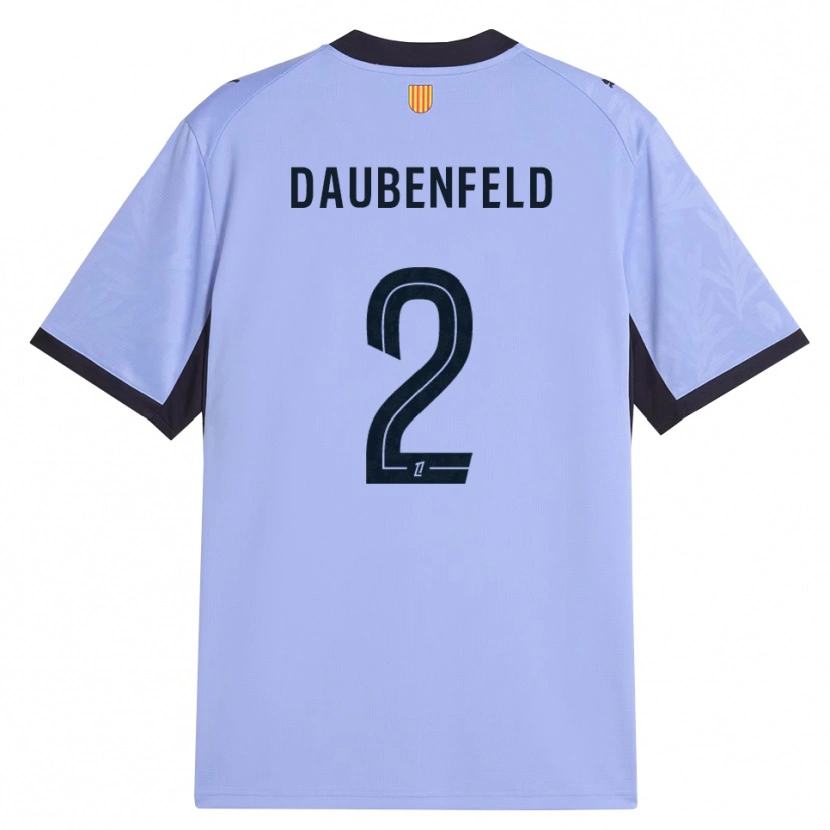 Danxen Män Lucas Daubenfeld #2 Lavendel Svart Tredjesatsen Matchtröjor 2026/27 Tröjor T-Tröja