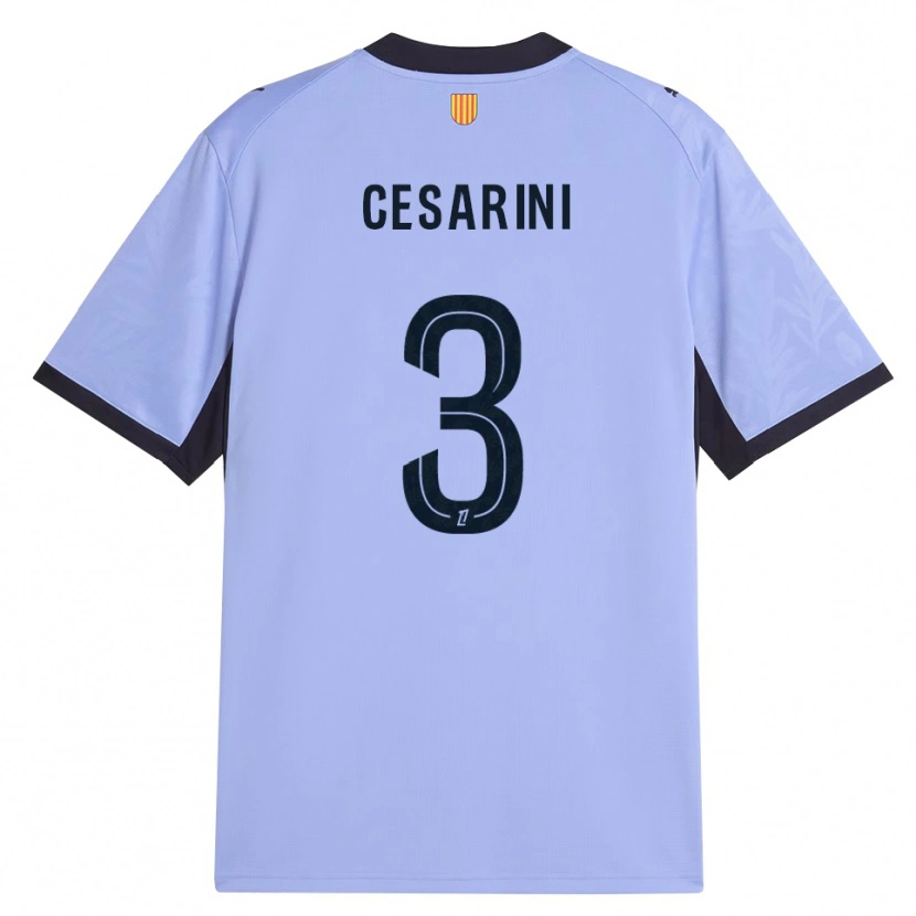 Danxen Män Gaëtan Cesarini #3 Lavendel Svart Tredjesatsen Matchtröjor 2026/27 Tröjor T-Tröja